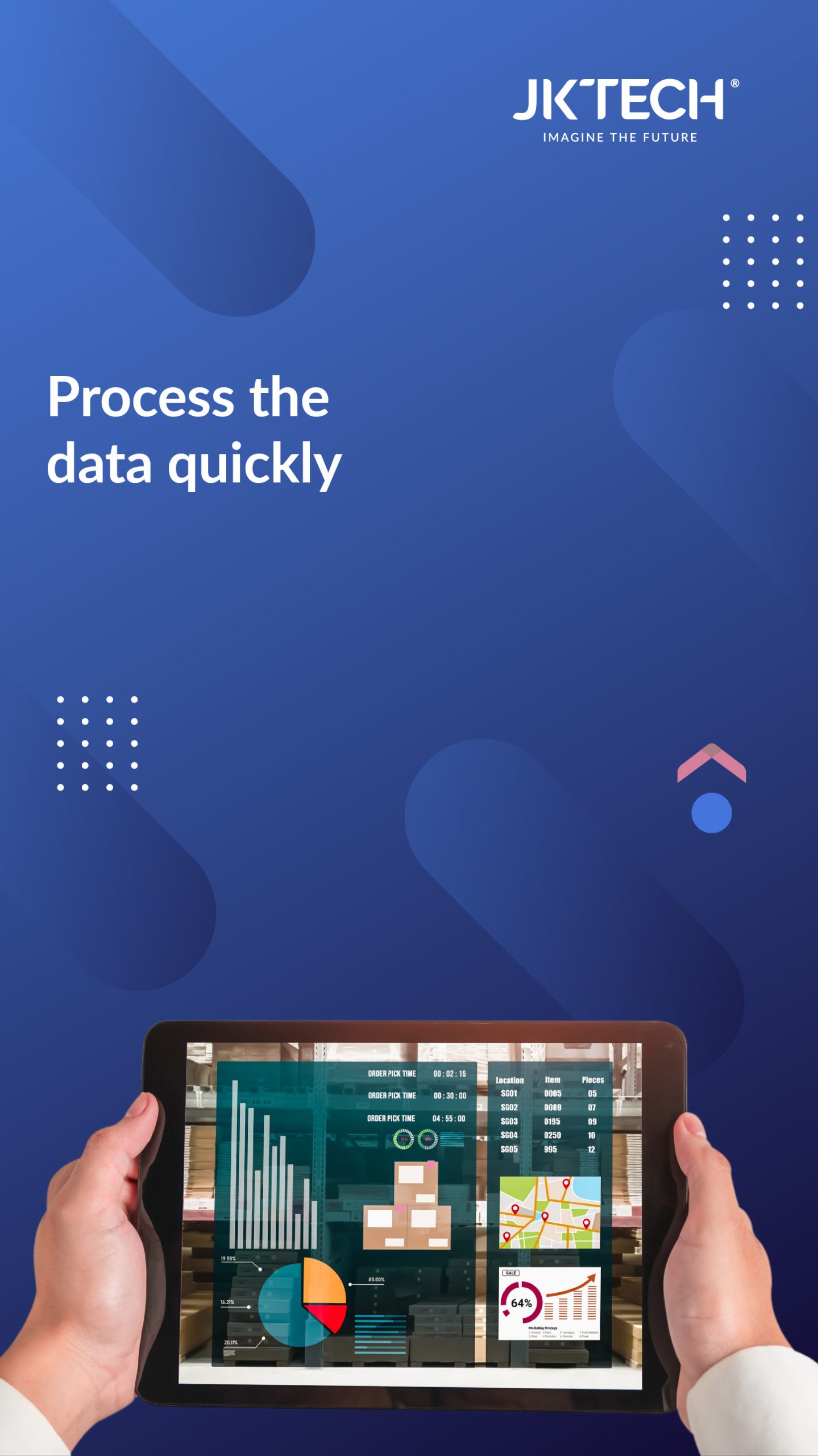 3. Process the data quickly