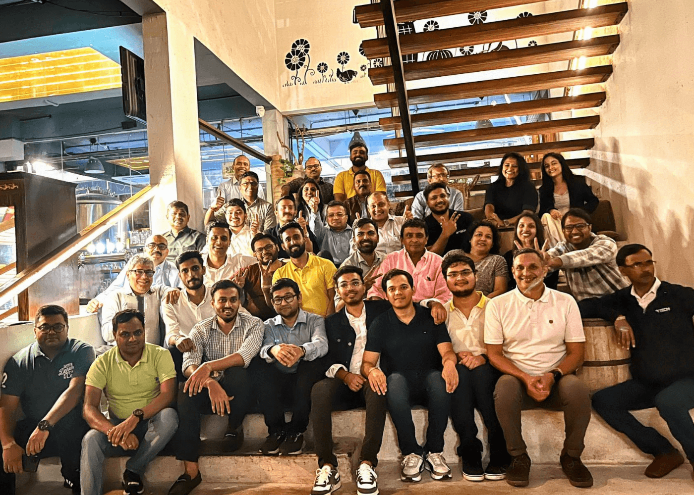 Bangalore Team Outing with the CEO